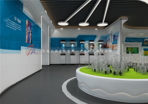 鄭州新能源展廳設計 產業園公司科技展示空間